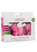 Shots Toys - Metalen Handboeien met Roze Bonte Bekleding - Met Slot-Laced-up.nl