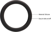 Shots Toys - Ronde Cockring Set - 3 Stuks - Zwart-Laced-up.nl