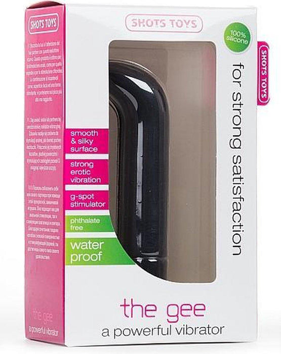 Shots Toys - The Gee - Mini G-spot Vibrator - Zwart-Laced-up.nl