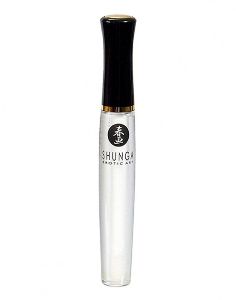 Shunga - Divine Oral Pleasure Gloss Strawberry Wine - 10 ml-Erotiekvoordeel.nl