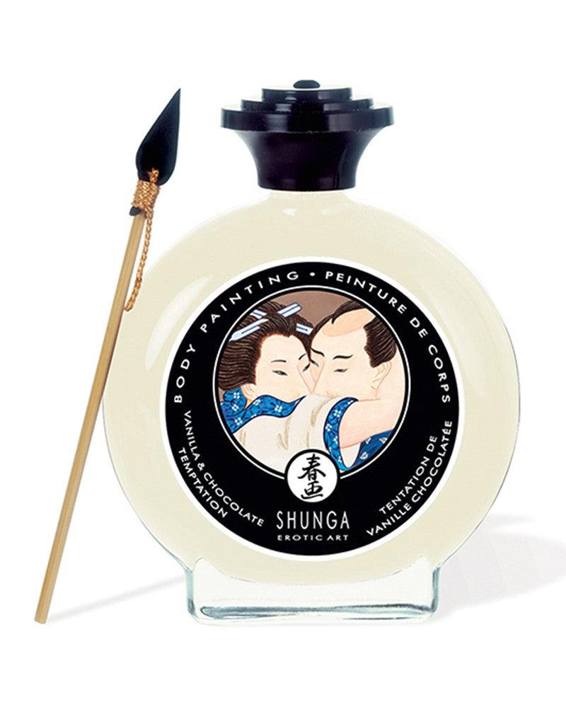 Shunga - Eetbare Bodypaint - Vanilla Chocolate Temptation-Laced-up.nl