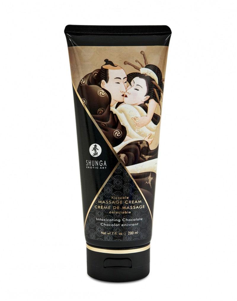 Shunga - Kissable Massage Cream Intoxicating Chocolate-Laced-up.nl