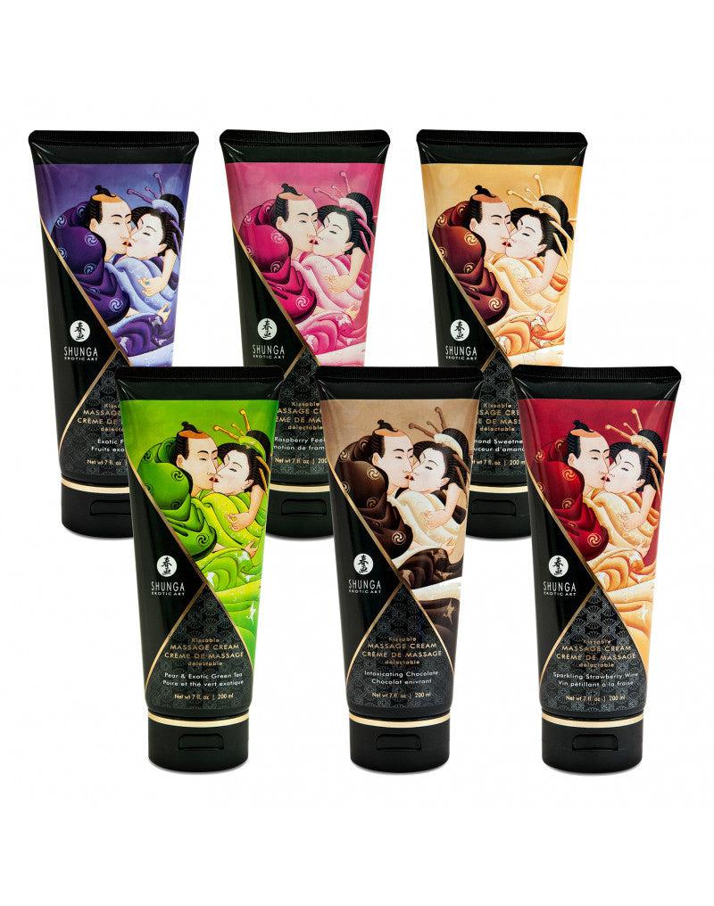 Shunga - Kissable Massage Cream Pear & Exotic Green Tea-Laced-up.nl