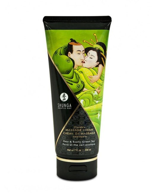 Shunga - Kissable Massage Cream Pear & Exotic Green Tea-Laced-up.nl