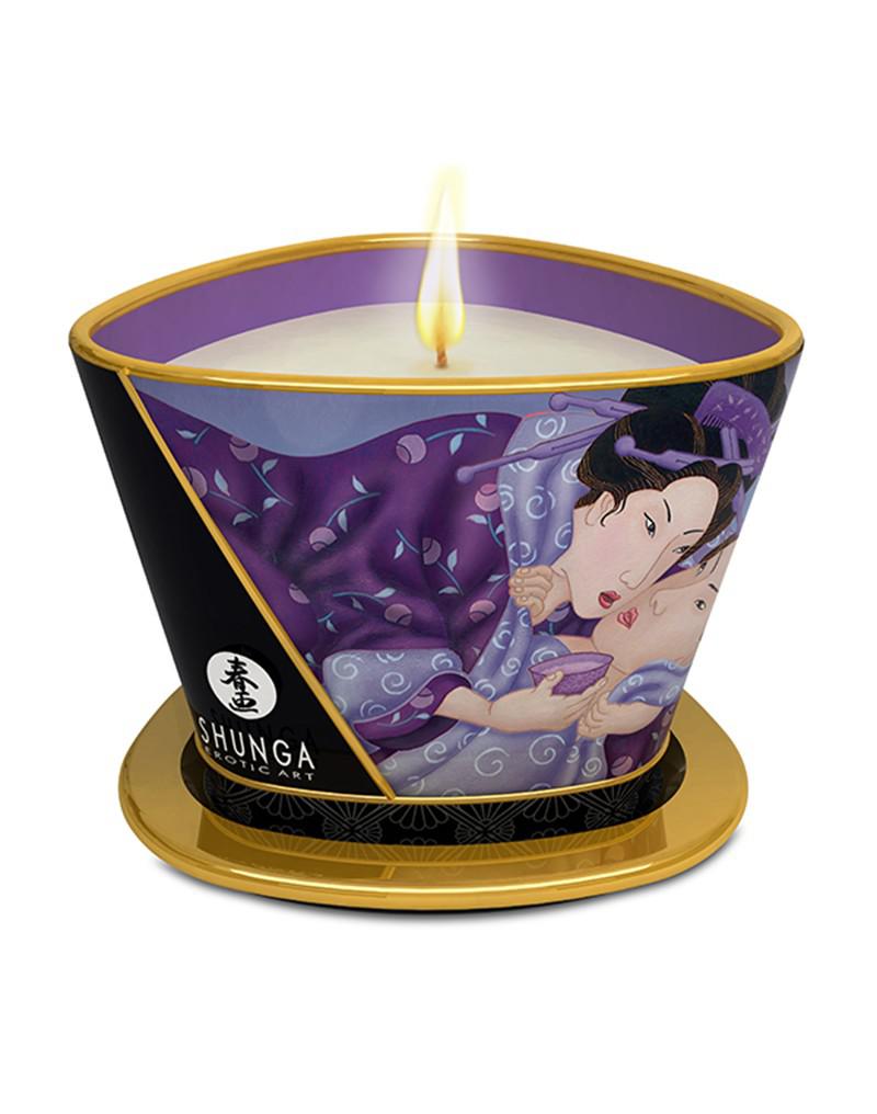 Shunga - Massagekaars - Libido Exotic Fruit-Laced-up.nl