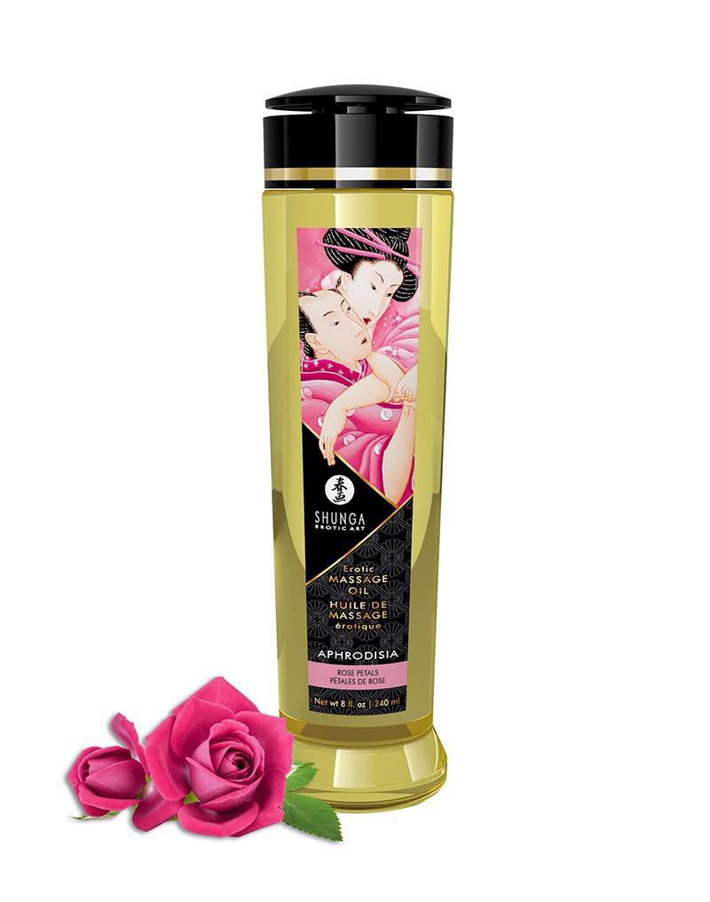 Shunga - Massageolie - Aphrodisia Rose - 240 ml-Laced-up.nl