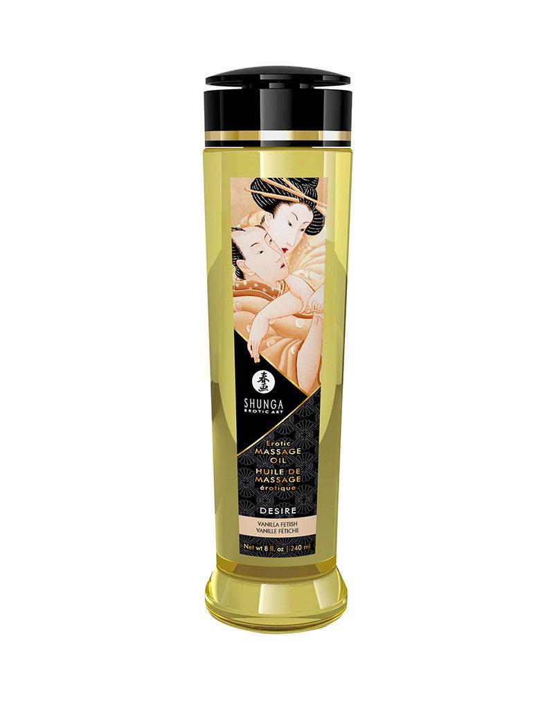 Shunga - Massageolie - Desire Vanilla - 240 ml-Laced-up.nl