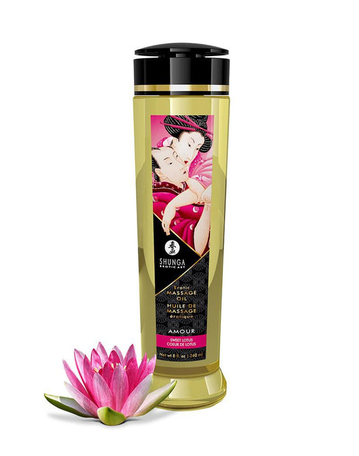 Shunga - Massageolie - Love of Lotus - 240 ml-Laced-up.nl