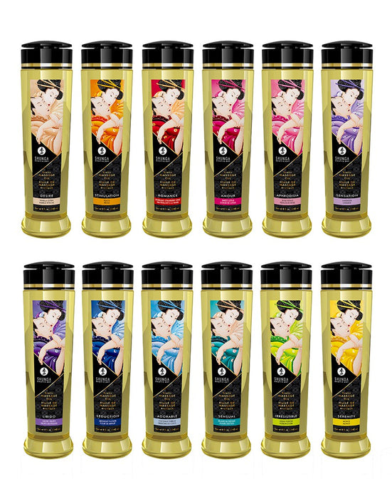 Shunga - Massageolie - Serenity Monoi (Hawaiaanse Tiarebloem) - 240 ml-Laced-up.nl