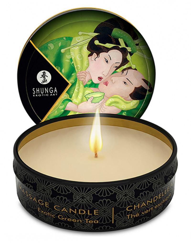 Shunga - Mini Massagekaars - Exotic Green Tea-Erotiekvoordeel.nl