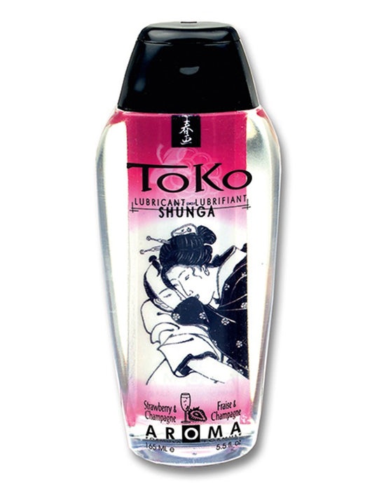 Shunga - Toko - Aroma - Glijmiddel Op Waterbasis Met Smaakje - Strawberry Wine-Laced-up.nl