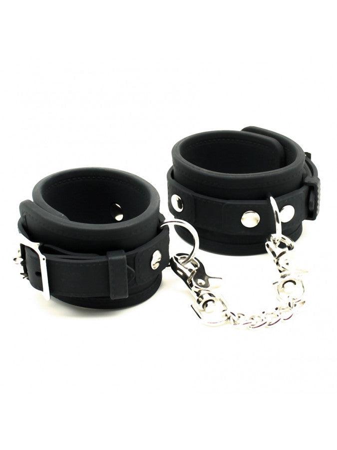 Rimba - Siliconen Handboeien Met gesp En D-ring-Laced-up.nl