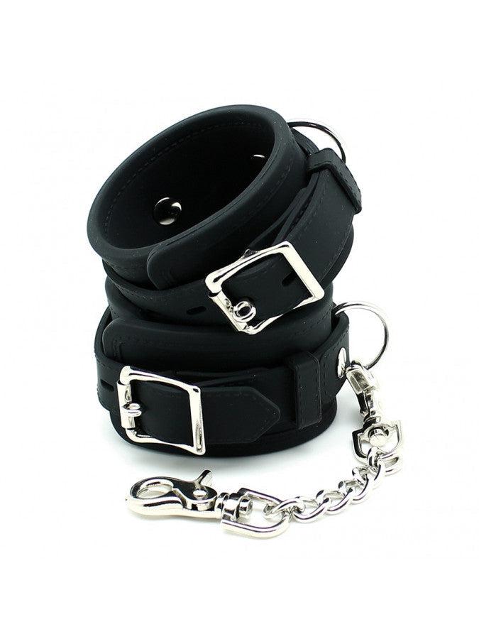 Rimba - Siliconen Handboeien Met gesp En D-ring-Laced-up.nl