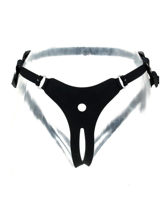 Rimba - Siliconen Strap-On Harnas zonder Dildo-Laced-up.nl