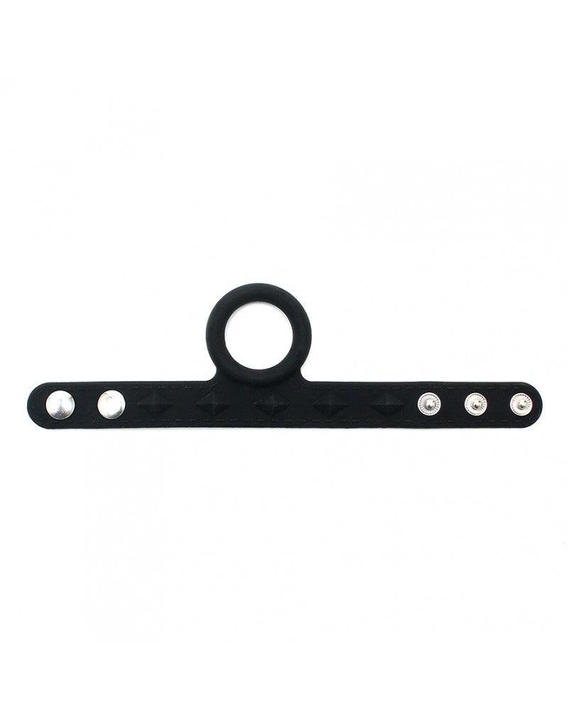 Rimba - Siliconen Penis Strap Met Cockring - Verstelbaar Met Drukknopen-Laced-up.nl