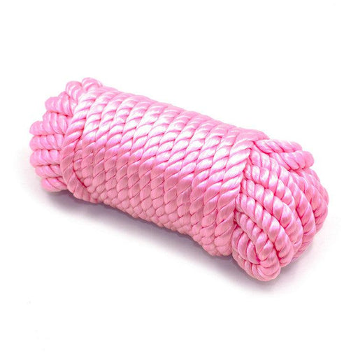 Kiotos - Silky Bondagetouw - 10 m - Roze-Erotiekvoordeel.nl