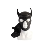 Sins Inquisition - Be My Master Bondage Puppy Hood - Zwart-Laced-up.nl