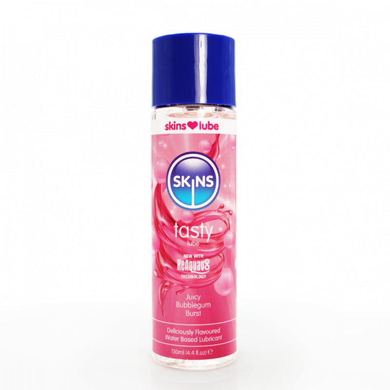 Skins - Bubblegum - Glijmiddel met Smaakje - Waterbasis - 130 ml-laced-up.nl