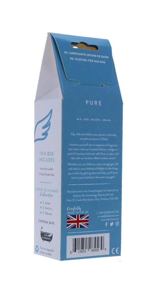 Slube - Pure - Single Bath Play - Body to Body Lubricant - 2 x 125 gram-laced-up.nl