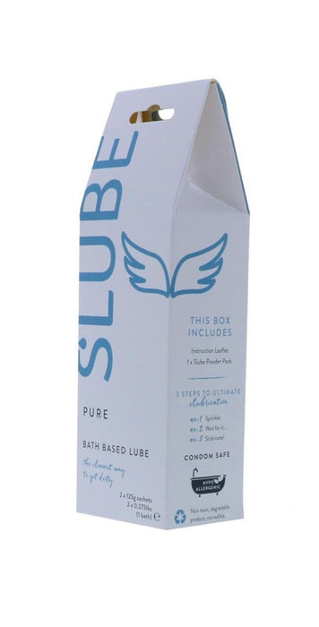 Slube - Pure - Single Bath Play - Body to Body Glijmiddel - 2 x 125 gram-laced-up.nl