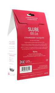 Slube - Strawberry Daiquiri - Double Bath Play - Body to Body Glijmiddel - 2 x 250 gram-laced-up.nl