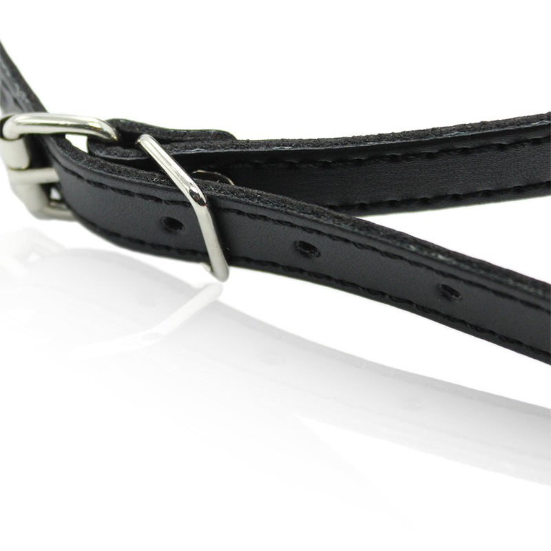 Smart Moves - Blindfold - Lined with Faux Fur - Black - Laced-up.nl