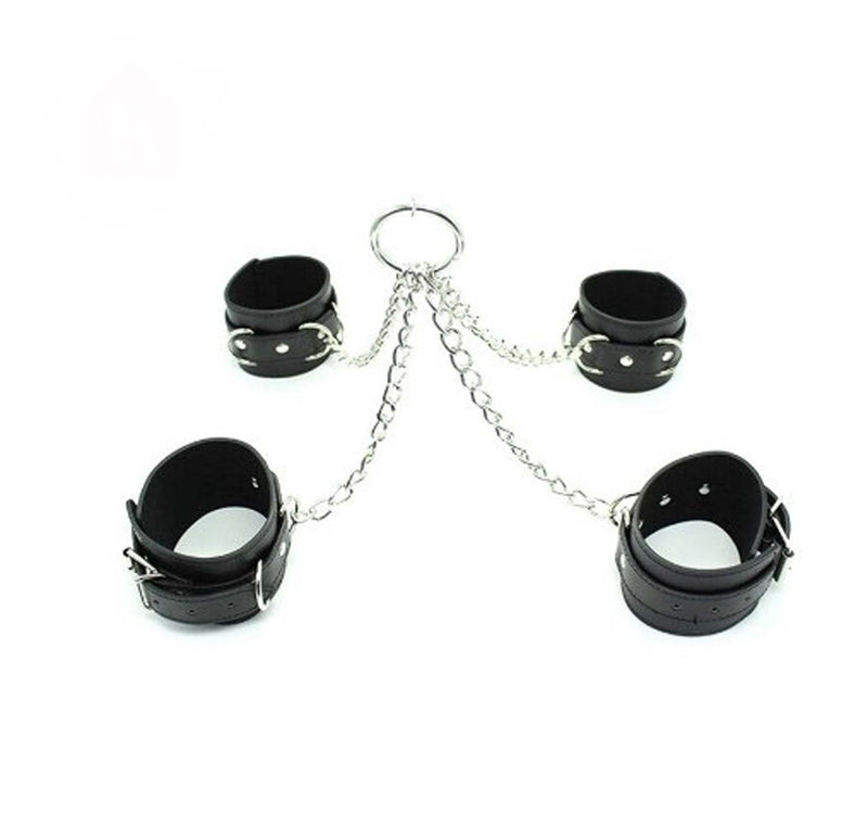 Smart Moves - Boeienset met Ketting - Zwart-Laced-up.nl