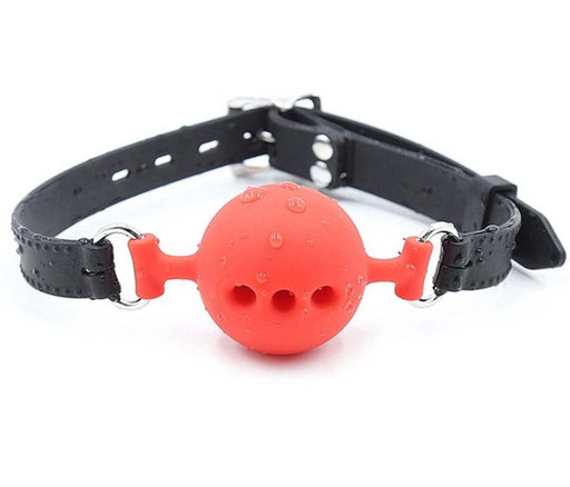 Smart Moves - Breathable Siliconen Ball Gag - Diameter 3,5 cm-Laced-up.nl
