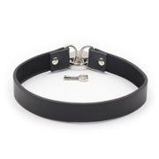 Smart Moves - Collar met Hartvormig Slotje - Zwart-Erotiekvoordeel.nl