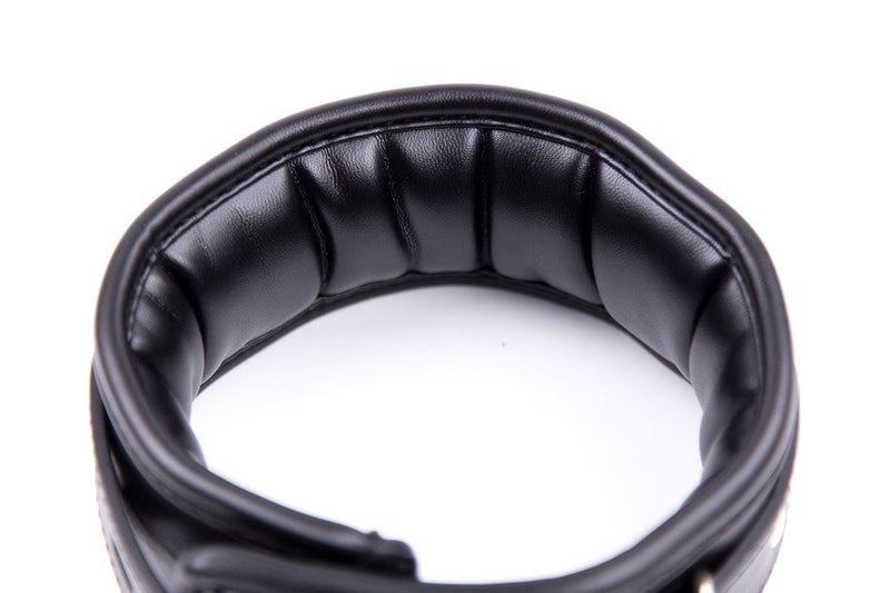 Smart Moves - Padded Collar - Includes Leash - Black-Laced-up.nl