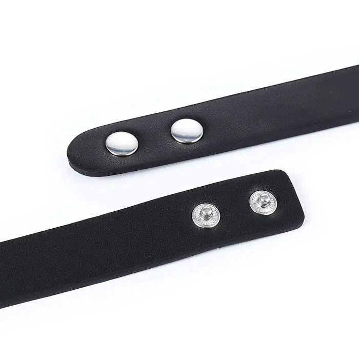 Smart Moves - Collar met Strass Letters SEXY - Zwart - Verstelbaar, Ø 11.8 cm en Ø 12.8 cm-Laced-up.nl