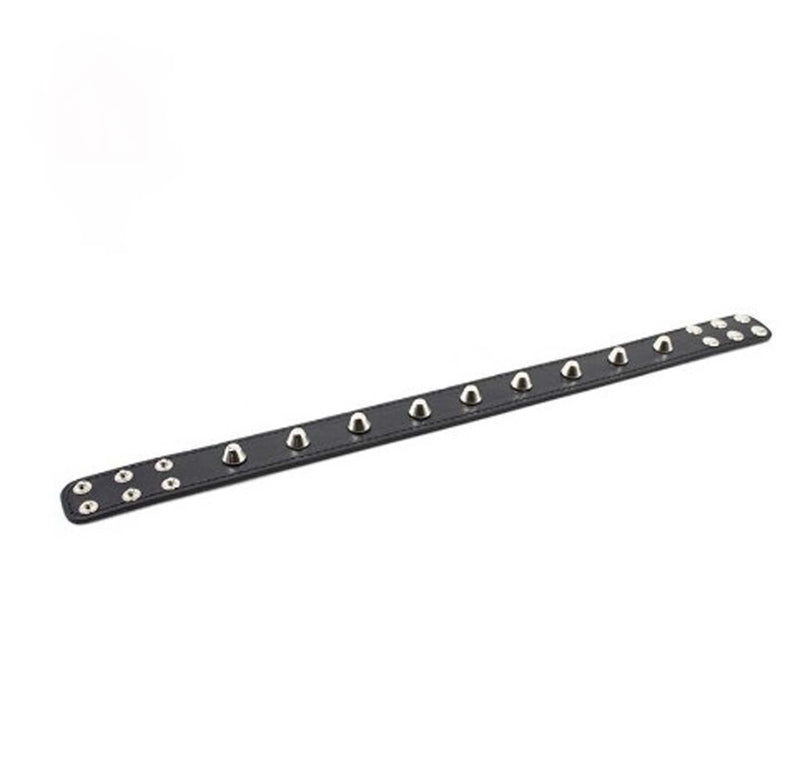 Smart Moves - Collar met Studs - Zwart-Laced-up.nl