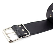 Smart Moves - Collar met Vaste Polsboeien - Zwart-Erotiekvoordeel.nl