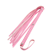 Smart Moves - Eenvoudige Flogger - PVC - Roze-Erotiekvoordeel.nl