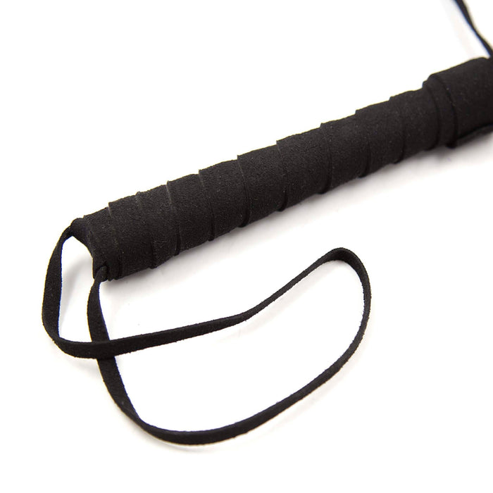 Smart Moves - Faux Suede Flogger - 45 cm - Zwart-Laced-up.nl