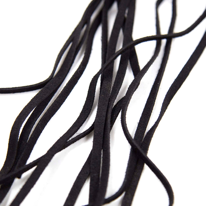 Smart Moves - Faux Suede Flogger - 45 cm - Zwart-Laced-up.nl