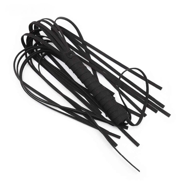 Smart Moves - Faux Suede Flogger - 45 cm - Zwart-Laced-up.nl
