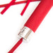 Smart Moves - Kunstlederen Flogger - 44 cm - Rood-Laced-up.nl