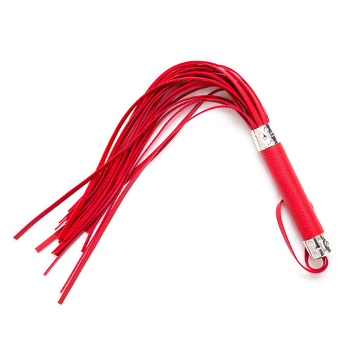 Smart Moves - Kunstlederen Flogger - 44 cm - Rood-Laced-up.nl