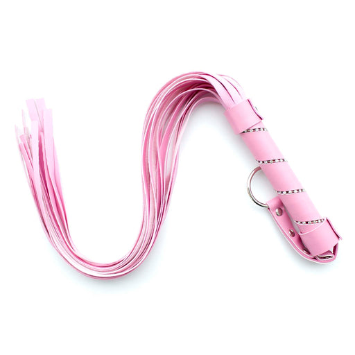 Smart Moves - Flogger - Handvat Gedecoreerd met Diamantjes - 64 cm - Roze-Laced-up.nl