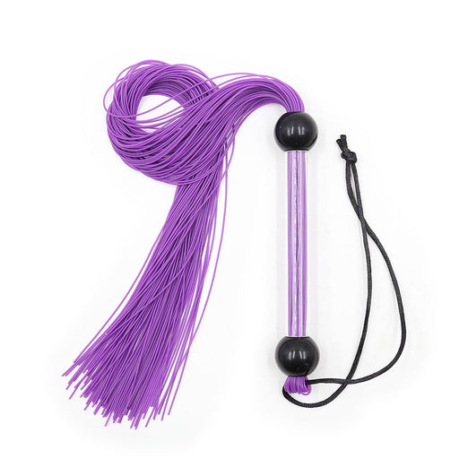 Smart Moves - Flogger - Siliconen Strengen - 51 cm - Paars-Erotiekvoordeel.nl