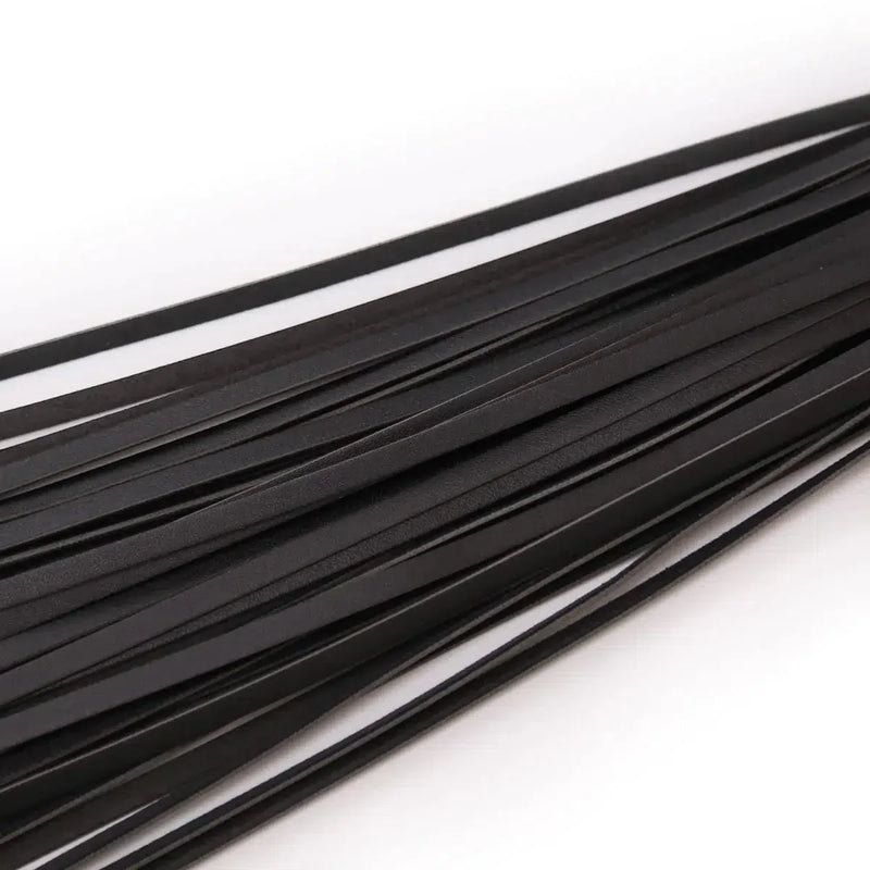 Smart Moves - Flogger met Dildo Handvat - Zwart-Laced-up.nl
