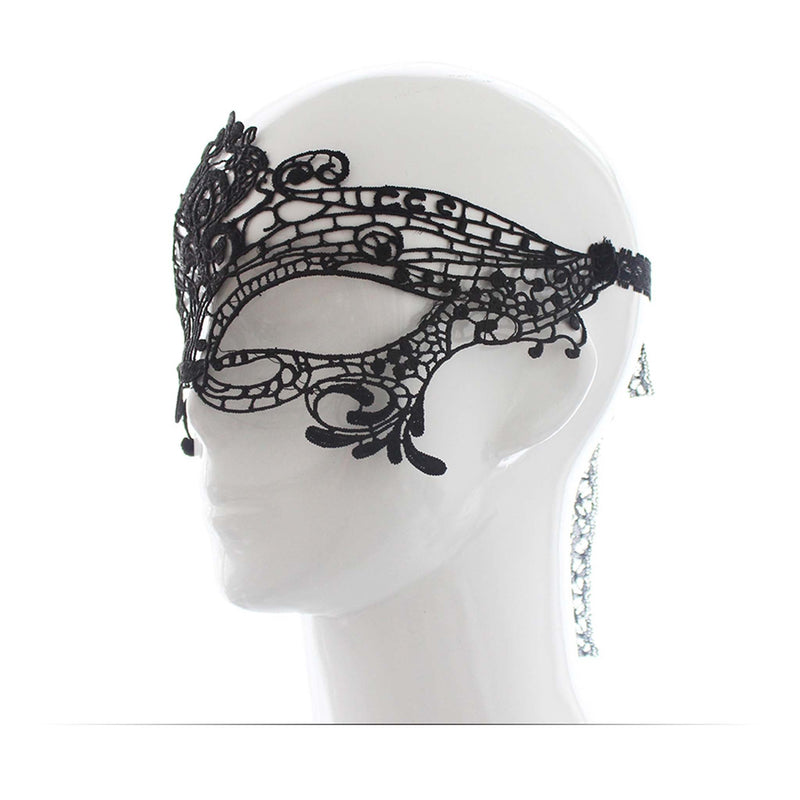 Smart Moves - Kanten Oogmasker - Zwart-Laced-up.nl
