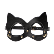 Smart Moves - Kattenmasker met Studs - Zwart-Erotiekvoordeel.nl