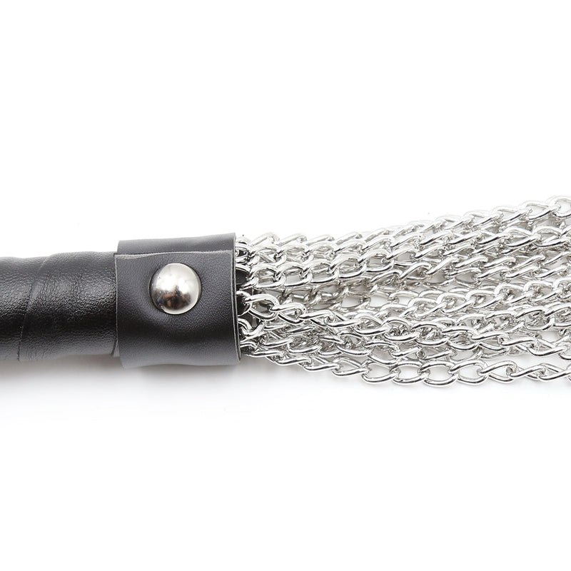 Smart Moves - Kettingen Flogger - 55 cm - Zwart/Zilver-Erotiekvoordeel.nl