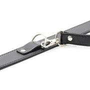 Smart Moves - Classic Collar with Leash - Black-Laced-up.nl