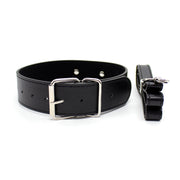 Smart Moves - Classic Collar with Leash - Black-Laced-up.nl