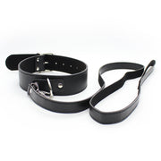 Smart Moves - Classic Collar with Leash - Black-Laced-up.nl