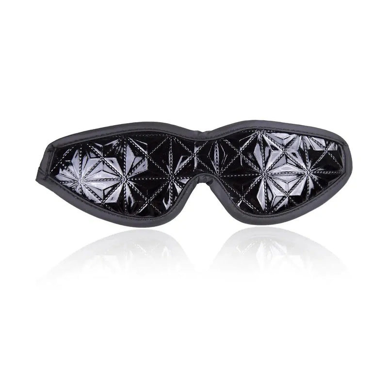 Smart Moves - Lakleren Blinddoek - PVC - Zwart-Laced-up.nl