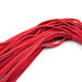 Smart Moves - Lederen Flogger - 39 cm - Rood/Zwart-Laced-up.nl